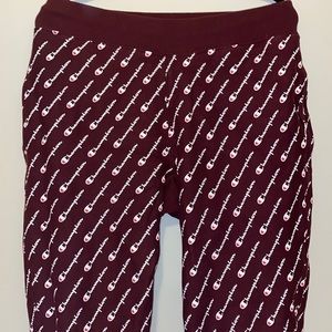 Champion Joggers Maroon